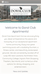 Mobile Screenshot of doralclubapts.com